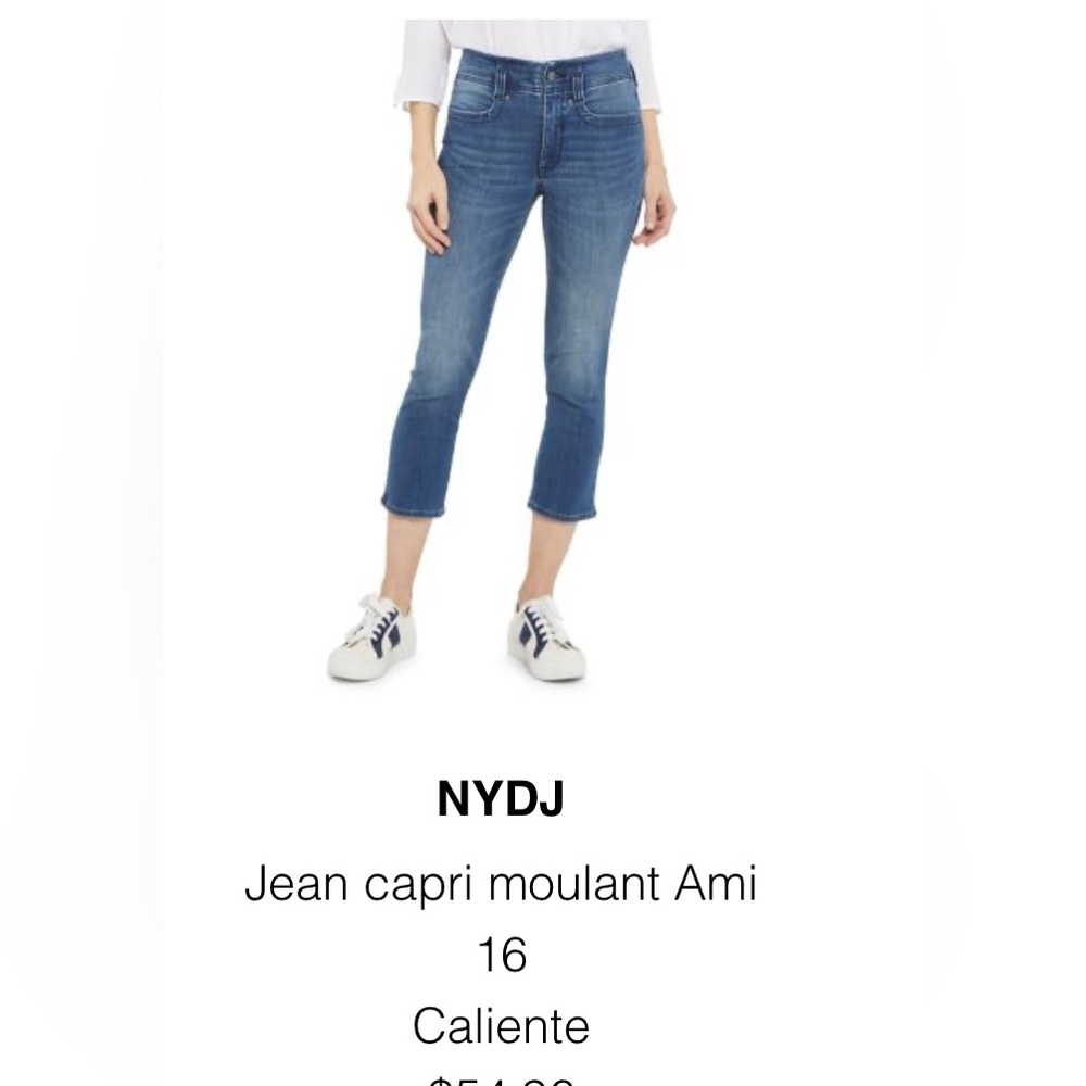 NWT NYDJ caliente capri
